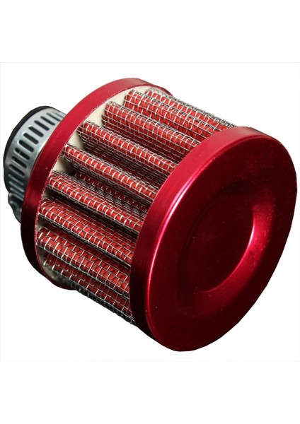 2pcs 12MM Hava Filtresi Koni Yağ Geri Kazanımı Buhar Arabası Motosiklet Kırmızı (Yurt Dışından) fiyatları