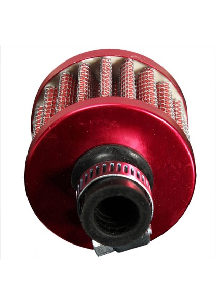 2pcs 12MM Hava Filtresi Koni Yağ Geri Kazanımı Buhar Arabası Motosiklet Kırmızı (Yurt Dışından) modelleri