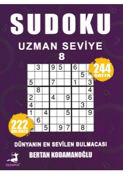 Sudoku - Uzman Seviye 8