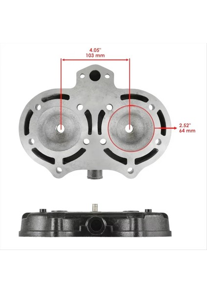 64MM 2GU-11111-00 Motosiklet Motor Parçaları Yamaha Banshee YFZ350 1987-2006 YFZ350SE YFZ350LE YFZ350SP (Yurt Dışından) fırsatları