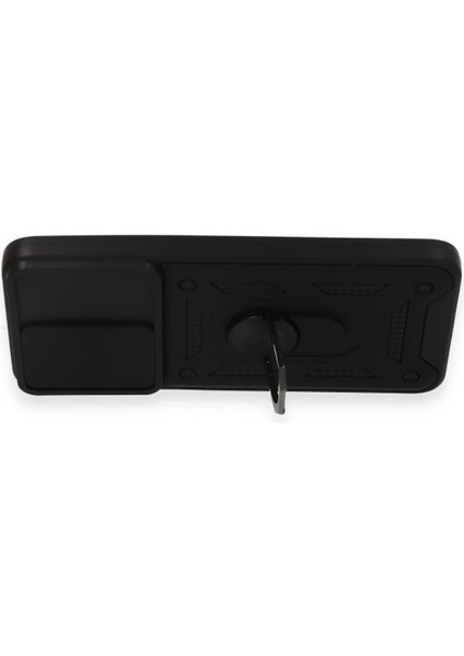 Xiaomi Redmi Note 12S Kılıf Pars Lens Yüzüklü Silikon - Siyah - FKU8935-5843 modelleri