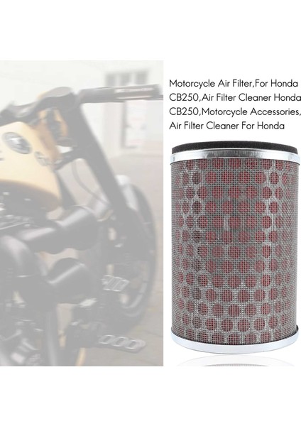 Honda CB250/CB600/CB600 Hornet 250/600 1998-2006 Için Motosiklet Hava Filtresi Temizleyici (Yurt Dışından) modelleri