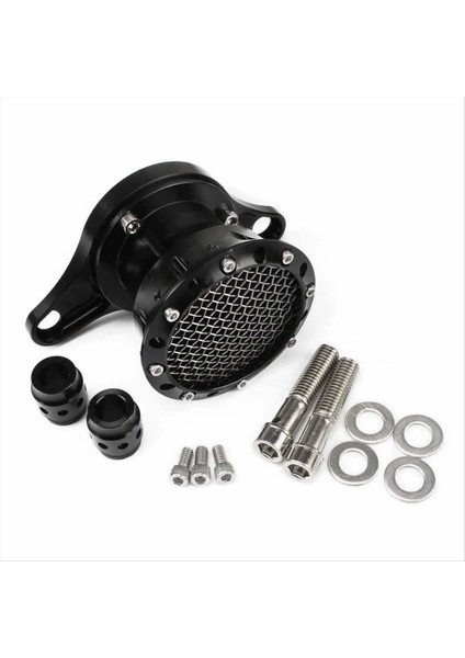 Motosiklet Retro Alüminyum Hava Filtresi Modifiye Cnc Filtre Aksesuarları Harley Için Hava Temizleyici X48 XL883 XL1200 04-2014 B (Yurt Dışından)