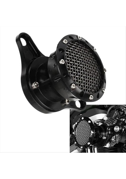 Motosiklet Retro Alüminyum Hava Filtresi Modifiye Cnc Filtre Aksesuarları Harley Için Hava Temizleyici X48 XL883 XL1200 04-2014 B (Yurt Dışından) modelleri
