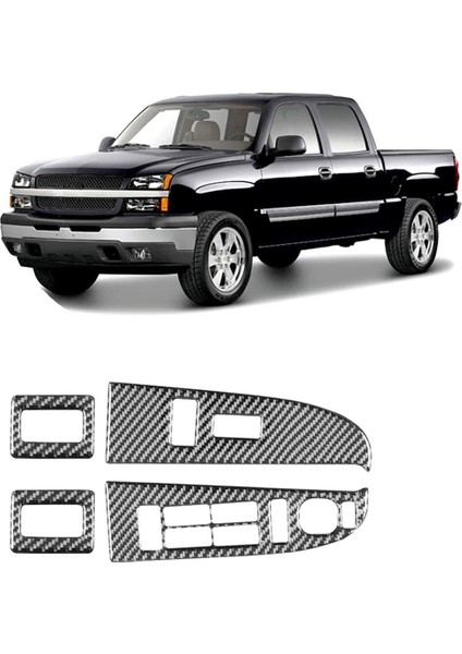 Chevy Silverado 1500 1999-2002 Cam Kaldırma Anahtarı Kapağı Döşeme Çerçevesi Iç Aksesuarları Için Karbon Fiber (Yurt Dışından) indirimleri