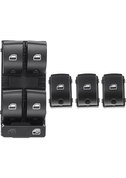 Audi A4 B6 Audi A4 B7 Araba Elektrikli Güç Ana Pencere Anahtarı Düğmesi Araba Aksesuarları Için 8E0959851B (Yurt Dışından)