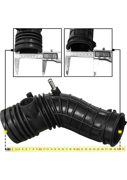 Hava Emme Tüpü Temizleyici Hortum Kanalı Honda Accord Için 2003 2004 2005 2006 2007 Dx Ex Lx Se 2 4l 17228-RAA-A00 (Yurt Dışından) modelleri