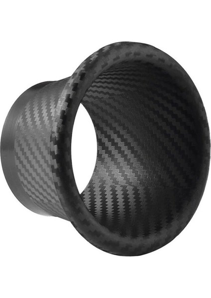 2 Set Araç Ön Tampon Turbo Hava Emme Borusu Türbin Huni Kiti Karbon Fiber Stil Otomatik Turbo Hava Alım Borusu Kiti (Yurt Dışından) modelleri