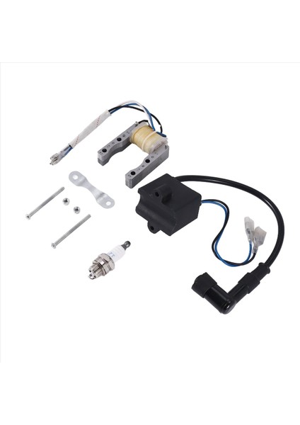 Motor Cdı Ateşleme Bobini Manyetolu Stator Bobini Buji Kiti 2 Zamanlı 49CC 50CC 60CC 80CC Motorsiklet Bisiklet (Yurt Dışından) modelleri