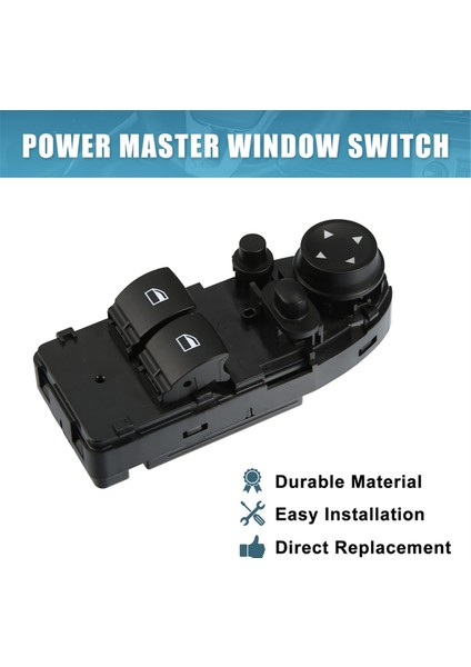 Bmw E92 328I 328XI Xdrive 335I 335IS 2007-2013 Için Sürücü Tarafı Ana Elektrikli Cam Anahtarı 61316970693 61319132164 (Yurt Dışından) indirimleri