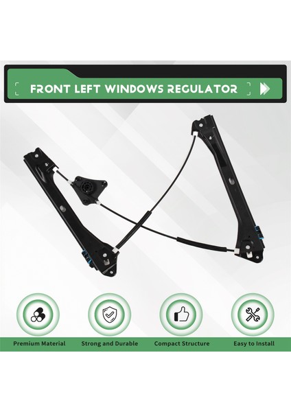 16D837461A Vw Sagitar Jetta 2011-2019 Için Motorsuz Ön Sol Cam Kaldırma Kolu (Yurt Dışından) fırsatları