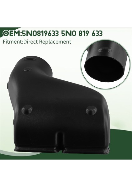 Koltuk Hava Kanalı Ventilatör Outlet Boru Konnektörü Vw Tiguan Için Hava Emme Borusu 2008-2018 5N0819633 5n0 819 633 (Yurt Dışından) indirimleri