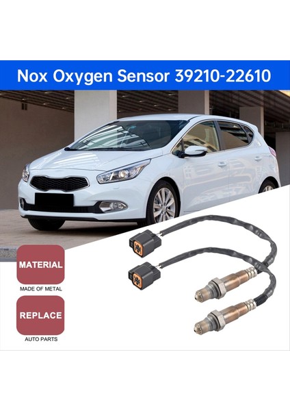 2pcs Araba Nox Oksijen Sensörü 39210-22610 Hyundai Accent 00-06 Kia Rio Rio5 06-11 Egzoz Oksijen Sensörü 3921022610 (Yurt Dışından) fiyatları