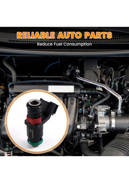 Yakıt Enjektörü 03E906031 Fabia Mk1 Ibiza Mk3 Vw Polo 9n Cordoba Roomster 1 2 03E906031A 03E906031C 03E906031E (Yurt Dışından) fırsatları