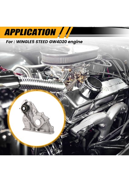 1011100-ED01 Yağ Pompası Düzeneği (Delik 46MM) Büyük Duvar Haval Haval H5 Wingle5 Steed GW4D20 Motor 1011100AED01A (Yurt Dışından) indirimleri