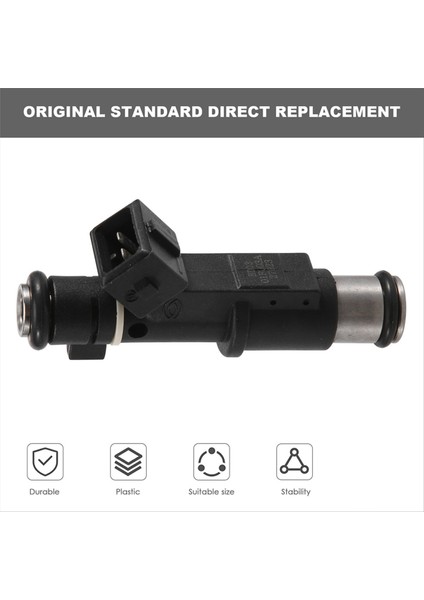 4pcs Peugeot Için Yeni Yakıt Enjektörü 206 307 406 407 607 806 807 Uzman Citroen 2 0 01F003A 1984E2 75116328 0280156328 (Yurt Dışından) indirimleri