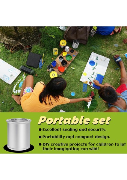 12 Paket Kapaklı Boş Boya Kutuları 1/2 Fincan Kapasite Boş Astarsız Boya Kutuları Boya Saklama Kapları Boyama El Sanatları Için (Yurt Dışından) fırsatları