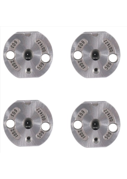 4x Yeni Dizel Enjektör Çözme Kontrol Vanası Plakası 509 Common Rail Enjektör G3- 5365904 5296723 5284106 23670-30190 (Yurt Dışından)