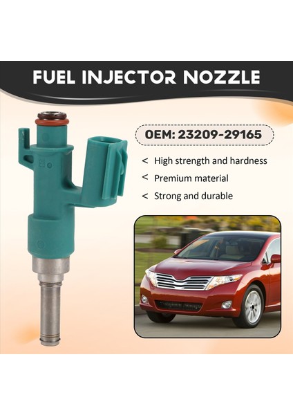 4pcs Yakıt Enjektör Nozeti 23209-29165 23250-29165 Toyota Için (Yurt Dışından) fırsatları