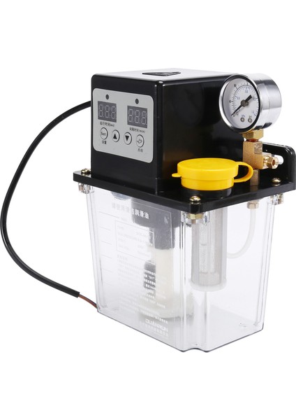 1l Yağlayıcı Pompası Otomatik Yağlama Yağı Pompası Cnc Elektromanyetik Yağlama Pompası Basınç Göstergesi ile (Yurt Dışından) fiyatları