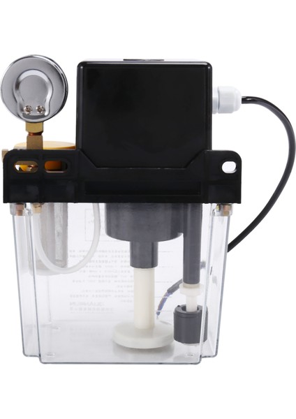 1l Yağlayıcı Pompası Otomatik Yağlama Yağı Pompası Cnc Elektromanyetik Yağlama Pompası Basınç Göstergesi ile (Yurt Dışından) fırsatları