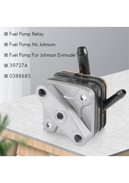 Johnson Evinrude Için Yakıt Pompası 6-15HP Motor 397839 391638 395091 397274 0388685 (Yurt Dışından) modelleri