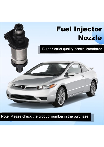 4pcs 06164-P5M-000 Honda Prelude 2 2l Için Yeni Yakıt Enjektör Nozul (1997-2001) (Yurt Dışından) modelleri