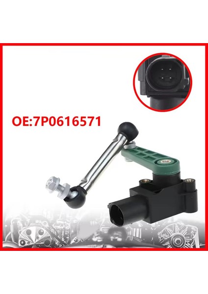 Porsche Cayenne Için Yeni Arka Sıvı Seviye Sensörü ve Kol 7P0616571 Vw Touareg Için 958 92A 2013 7p 2012 (Yurt Dışından) fiyatları