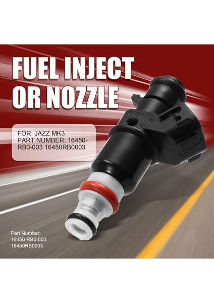 4pcs Honda Jazz Mk3 Yakıt Enjektörleri Için Yeni 16450-RB0-003 16450RB0003 (Yurt Dışından) fırsatları