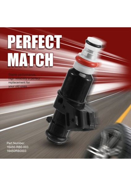 4pcs Honda Jazz Mk3 Yakıt Enjektörleri Için Yeni 16450-RB0-003 16450RB0003 (Yurt Dışından) indirimleri