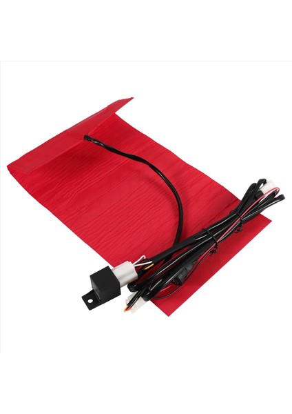 25W 12V Evrensel Motosiklet Atv Koltuk Isıtmalı Yastık Kış Isıtıcı Su Geçirmez Ped Isıtma Pedi Mat (Yurt Dışından)