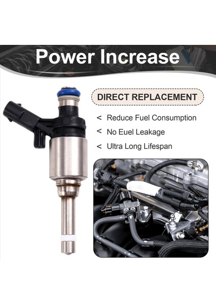 Araba Yakıt Enjektörü 06L906036C 06L906036J Vw Golf Passat Audi A3 A4 A5 A6 Tt 1 8 Tfsı (Yurt Dışından) fırsatları