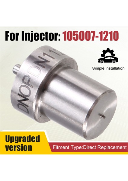 4pcs DN0PDN121 Dizel Motor Enjektör Nozelleri Set 105007-1210 Yakıt Enjeksiyon Mazda Sprey DNOPDN121 (Yurt Dışından) modelleri
