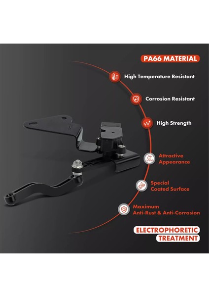 Araba Sürüş Liği Sensörü Braketi 68270711AA 68414983AA Dodge Ram 1500 2015-2018 Hava Süspansiyonu Far Seviyesi Sensörü (Yurt Dışından) fırsatları