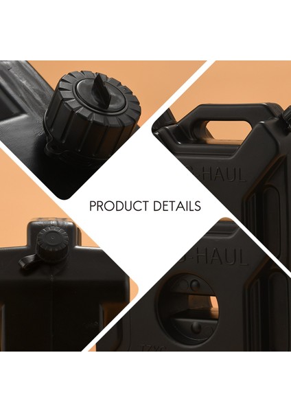 5l Litre Siyah Yakıt Tankı Araba Motosiklet Yedek Benzinli Yağ Tankı Yedek Jerrycan Yakıt Testiler Teneke Kutu Kilit ve Anahtar (Yurt Dışından) indirimleri