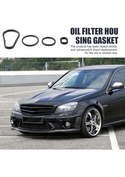 2711840380 Mercedes Için M271 W204 C180 C200 E200 Slk Yağ Filtresi Gövde Conta / Radyatör Yağı Soğutucu Conta Kitleri (Yurt Dışından) modelleri