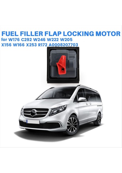 Araç Yakıt Dolgu Flep Kapağı Kilit Motor Sistemi A0008207703 Mercedes-Benz Için W176 C292 W246 W222 W205 X156 W166 X253 R172 (Yurt Dışından) modelleri