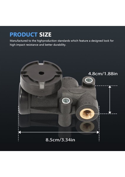 Kabin Lik Kontrol Vanası 1/4inch Hava Kabini Süspansiyon Sistemi Için Pt Bağlantı Noktaları F245563 Lik Tesviye Vanası (Yurt Dışından) modelleri