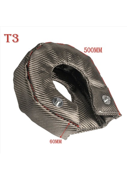 2x T3 Turbo Battaniye Isı Kalkanı Şarj Cihazı Kilitli T25 T28 GT25 CT26 GT28 GT30 GT32 GT35 GT37 (Yurt Dışından)