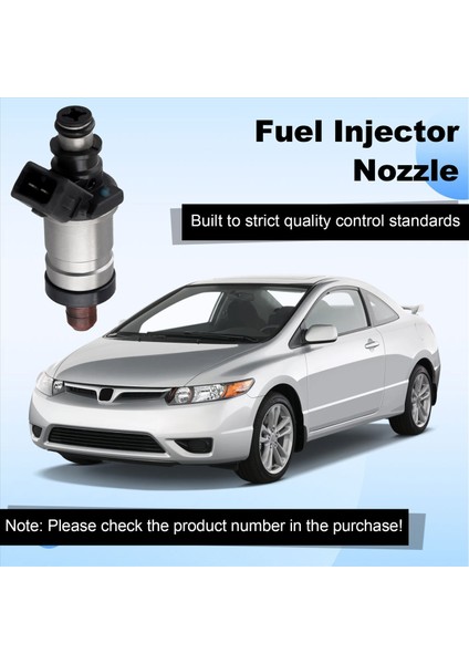 06164-P0F-000 Honda Prelude 2 2l Için Yeni Yakıt Enjektör Nozumu (1993-1996) (Yurt Dışından) modelleri