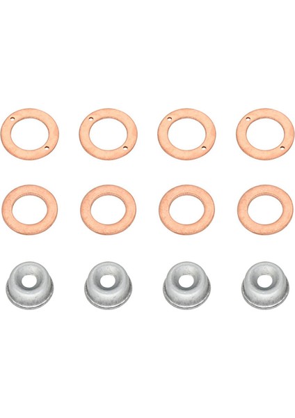 2x Enjektör Mühür Kiti Enjektör Contası 19077-53650 15841-53622 15221-94020 Kubota D1105 V2203 D905 D1005 V3300 V3600 (Yurt Dışından) modelleri