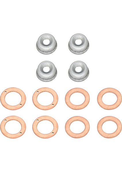 2x Enjektör Mühür Kiti Enjektör Contası 19077-53650 15841-53622 15221-94020 Kubota D1105 V2203 D905 D1005 V3300 V3600 (Yurt Dışından) indirimleri