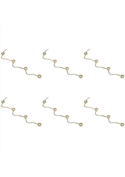 6x 23760-54030 2376054030 Hilux LN106 LN167 2 8 ve 3 0lt 3l 5l Için Toyota Için Ham Yağ Enjektörü Yakıt Demiryolu Borusu (Yurt Dışından)