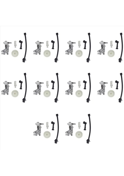 50PCS Yağ Pompası Filtre Boru Hortum Hortum Yağı Meme Türbin Kiti 4500 5200 5800 45CC 58CC 58CC Testere Yedek (Yurt Dışından)