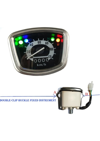 Honda Supercub Cub CA100 C100 C102 C105 C105T CM91 Motosiklet Hız Göstergesi Hız Ölçer Kilometre Sayacı (Yurt Dışından) indirimleri