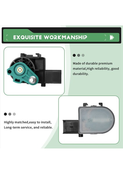 527378 5273J6 Peugeot 407 Citroen C6 C5X7 Gövde Liği Sensörü Sol Sol Far Ayarı Sensörü (Yurt Dışından) indirimleri