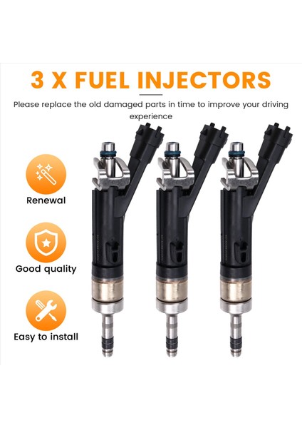 Araba Yakıt Enjektörleri 9810335380 Citroen C3 C4 Ds3 Ds4 Ds4 Ds Peugeot 2008 3008 5008 1 2 Thp (Yurt Dışından) modelleri