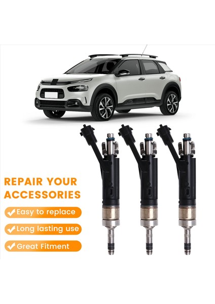 Araba Yakıt Enjektörleri 9810335380 Citroen C3 C4 Ds3 Ds4 Ds4 Ds Peugeot 2008 3008 5008 1 2 Thp (Yurt Dışından) fırsatları