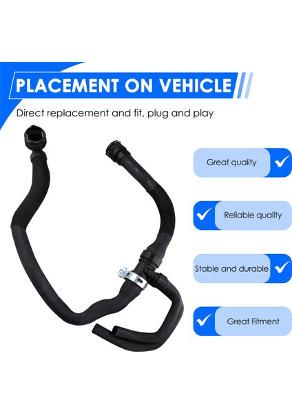 981636478 Peugeot&#39 Un Yeni 408 308S 1 2t Soğutucu Borusu Için Radyatör Çıkış Borusu (Yurt Dışından) indirimleri