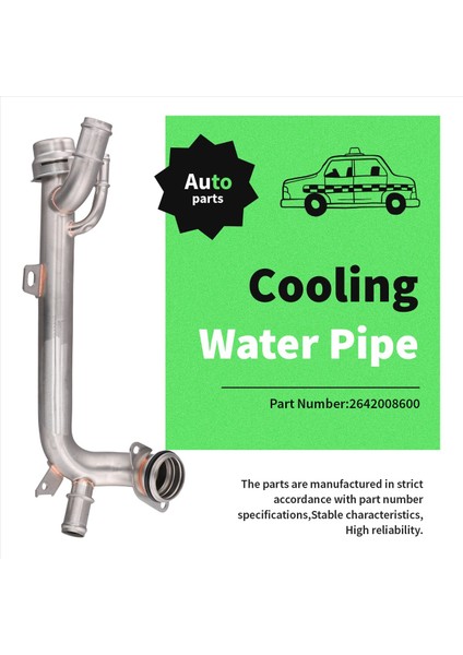 2642008600 Motor Soğutma Su Borusu Mercedes Benz W205 W213 M264 E200 E300 E350 C160 C180 C200 C300 2642004201 (Yurt Dışından) fırsatları